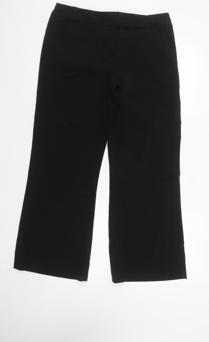 Dorothy Perkins Women’s Black Dress Trousers Size 12 Regular