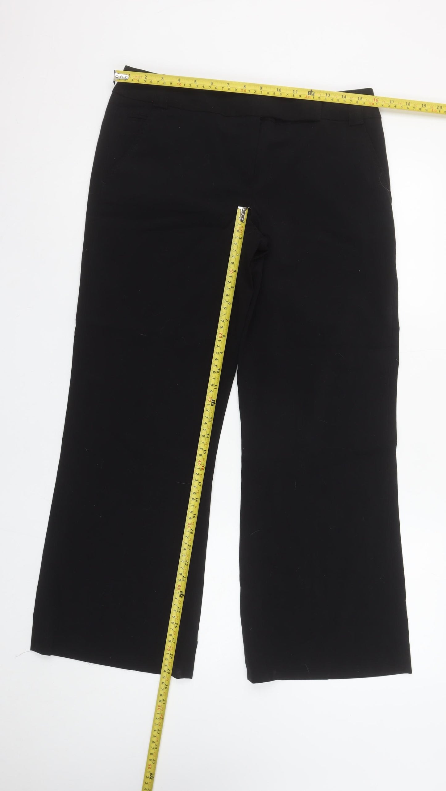 Dorothy Perkins Women’s Black Dress Trousers Size 12 Regular