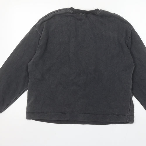 Zara x Disney Women's Black Bambi Sweatshirt Cotton M