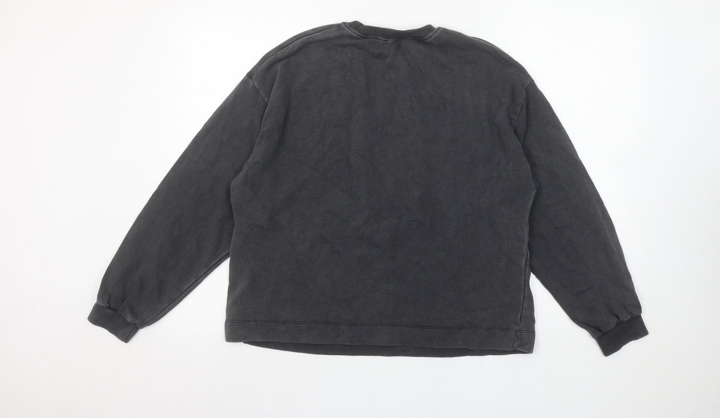 Zara x Disney Women's Black Bambi Sweatshirt Cotton M