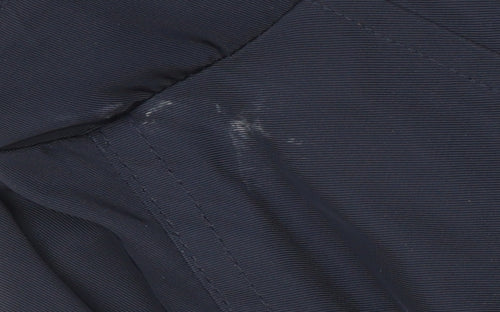 White Stuff Women's Blue Hooded Parka Coat Size 6