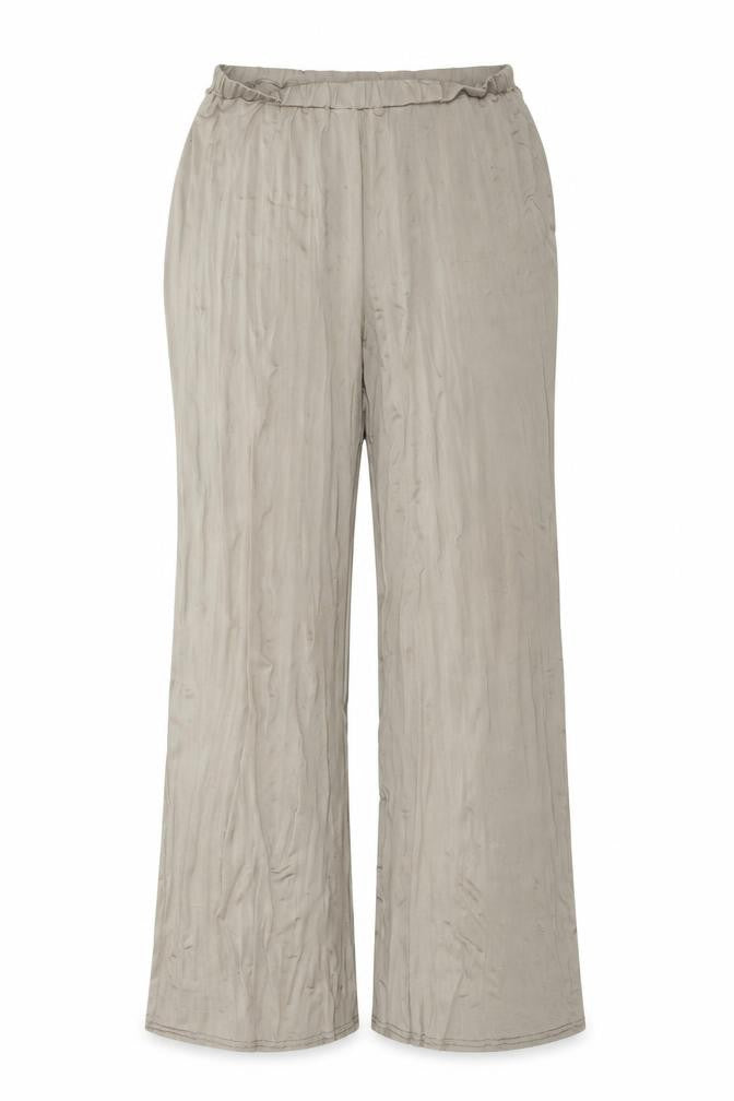 Master & Margarita Womens Beige Wide-Leg Trousers Size 14