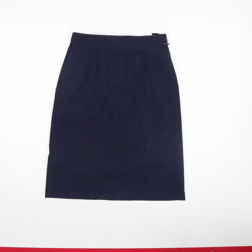 Hunter Women’s Navy Blue Pencil Skirt Size 26 Lined Workwear