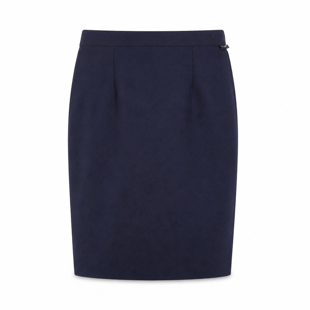 Hunter Women’s Navy Blue Pencil Skirt Size 26 Lined Workwear
