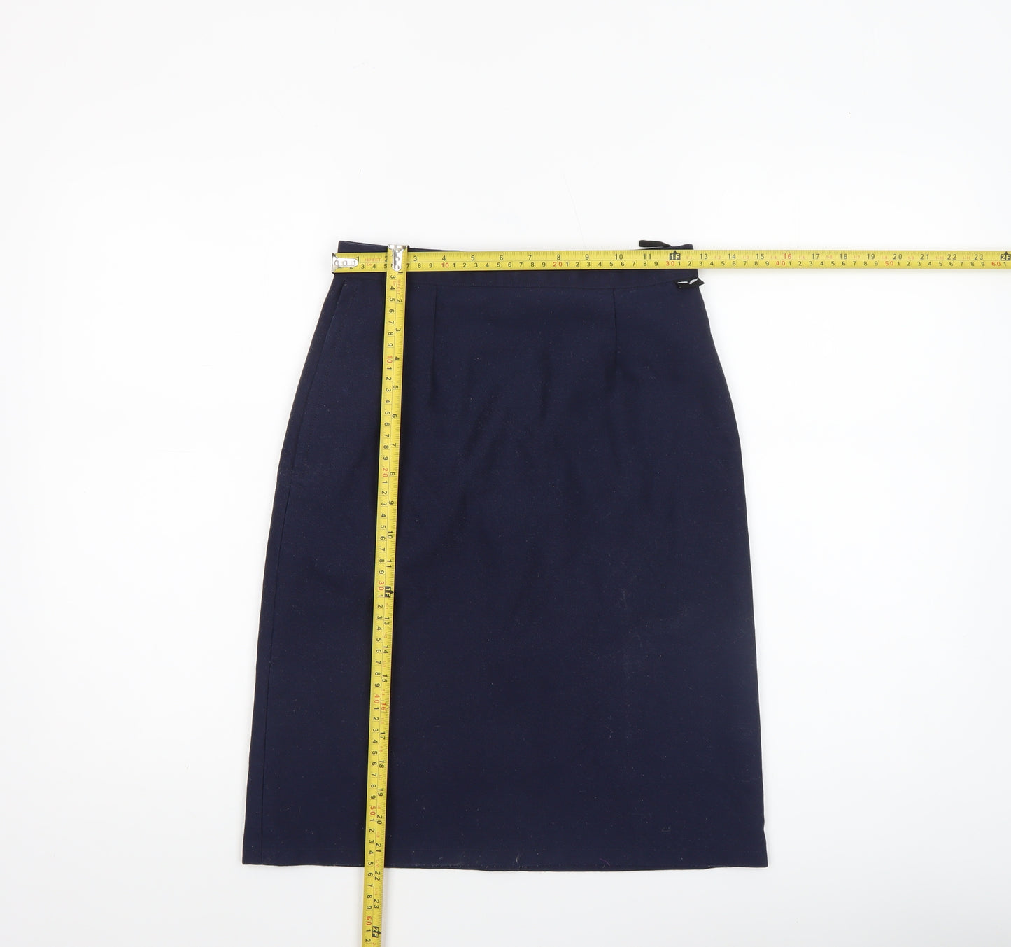 Hunter Women’s Navy Blue Pencil Skirt Size 26 Lined Workwear