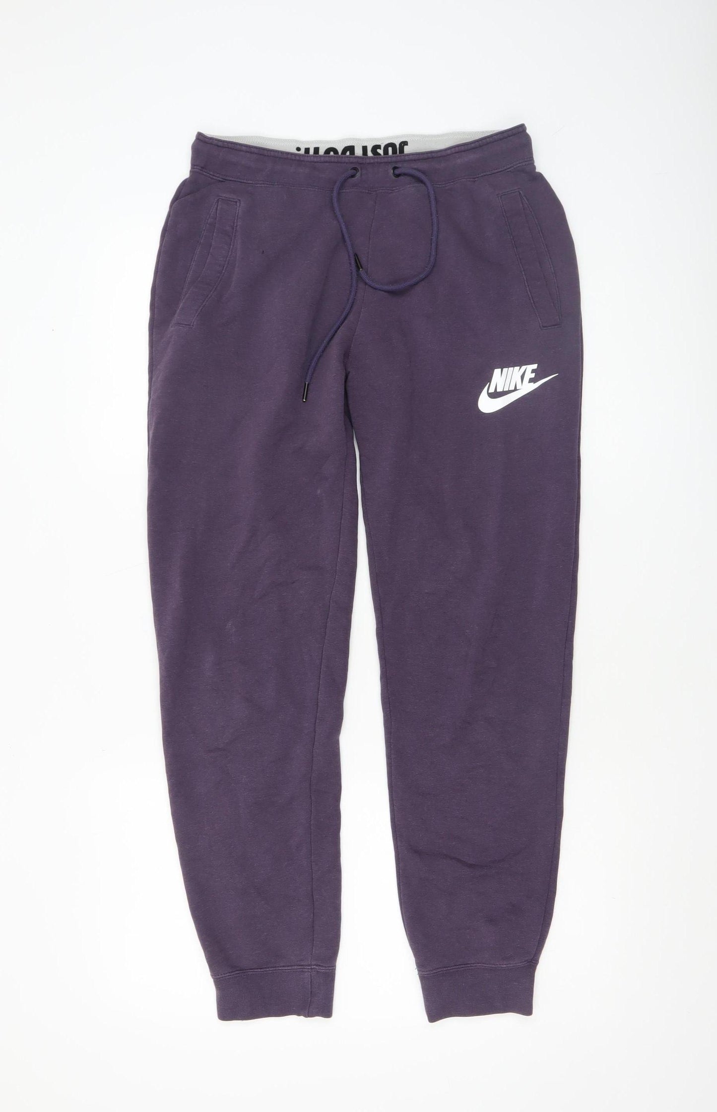 Nike Men’s Purple Jogger Sweatpants S Regular Fleece Tapered