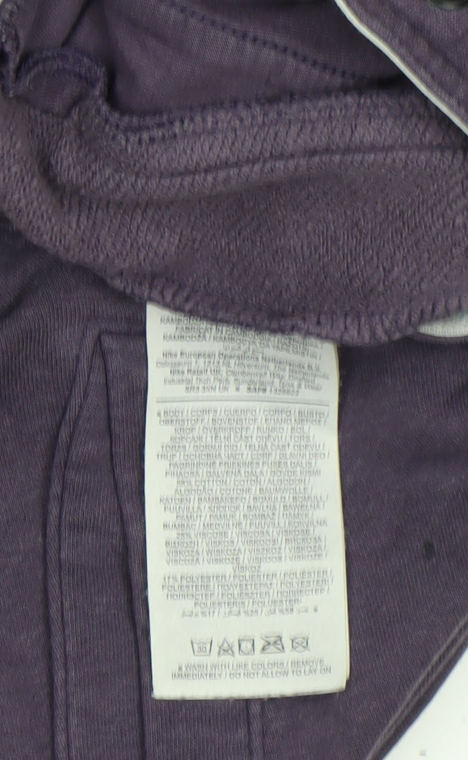 Nike Men’s Purple Jogger Sweatpants S Regular Fleece Tapered