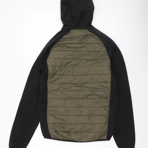 Regatta Men's Green Softshell Hooded Jacket Size S Outdoor Casual