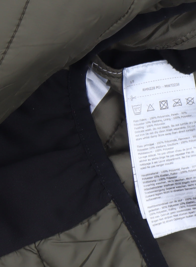 Regatta Men's Green Softshell Hooded Jacket Size S Outdoor Casual