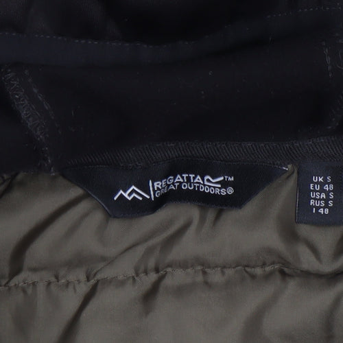 Regatta Men's Green Softshell Hooded Jacket Size S Outdoor Casual