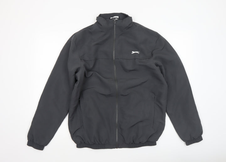 Slazenger Men's Black Full Zip Lightweight Softshell Jacket Size S