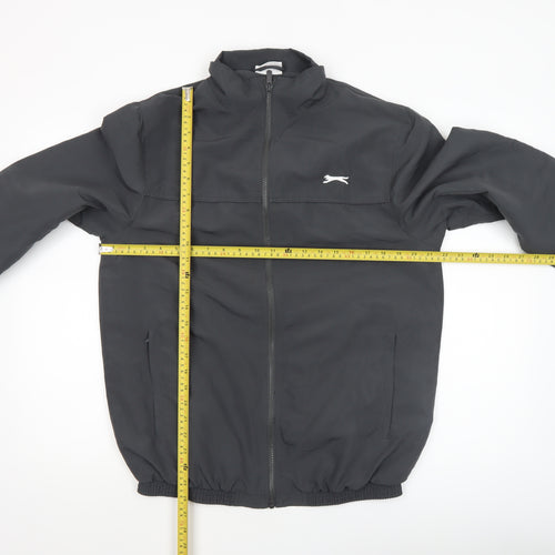 Slazenger Men's Black Full Zip Lightweight Softshell Jacket Size S
