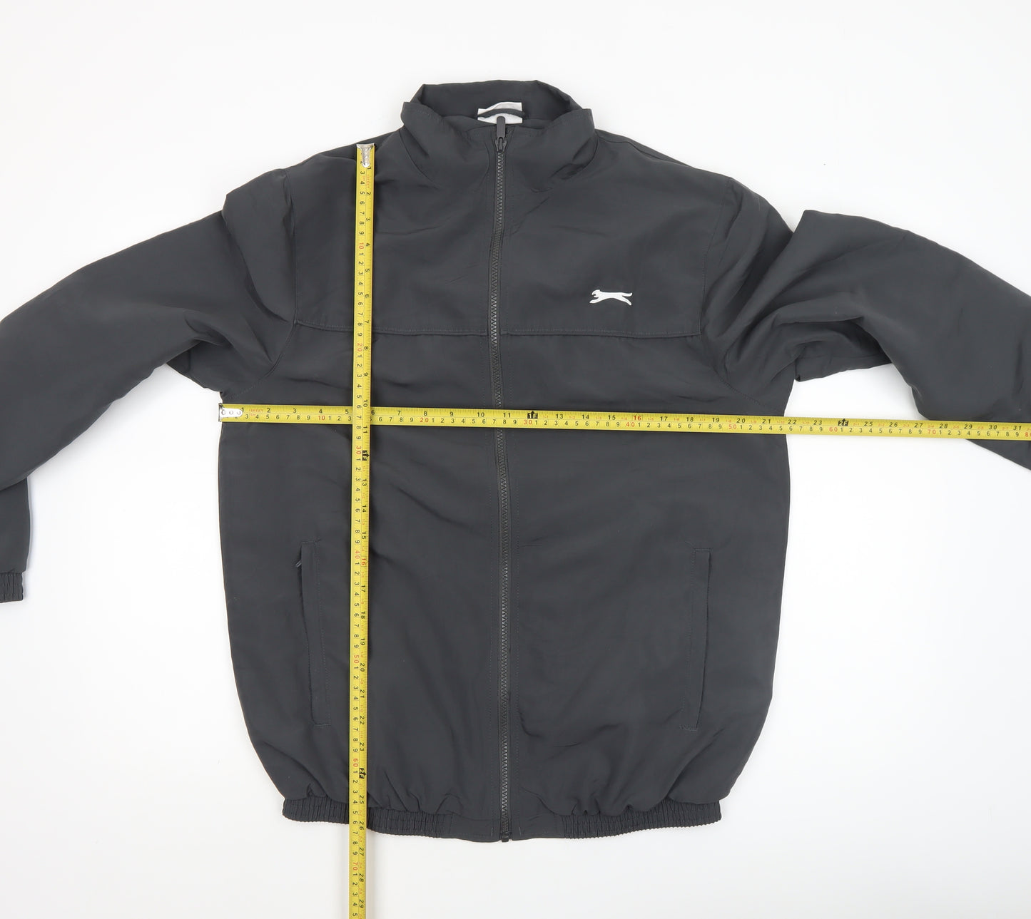 Slazenger Men's Black Full Zip Lightweight Softshell Jacket Size S