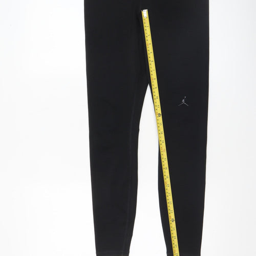Nike Jordan Women's Black Tight Fit Leggings M Stretch Activewear