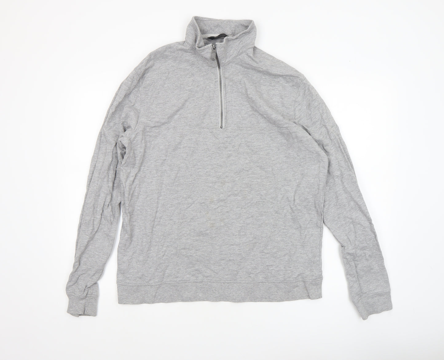 Regatta Men’s Grey XL 1/4 Zip Sweatshirt Lightweight Top