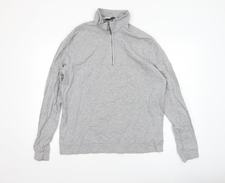 Regatta Men’s Grey XL 1/4 Zip Sweatshirt Lightweight Top