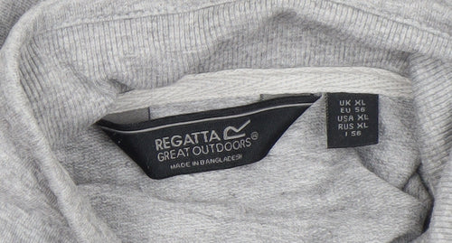 Regatta Men’s Grey XL 1/4 Zip Sweatshirt Lightweight Top