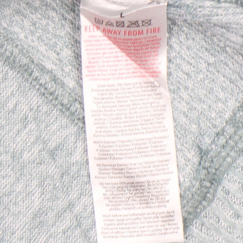 Beloved Women's Blue Knit Pullover Jumper Size L Relaxed Fit