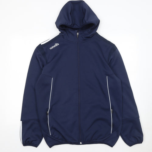 O'Neills Men's Blue Full Zip Hoodie Size M Sportswear