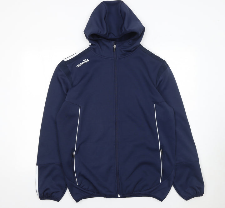O'Neills Men's Blue Full Zip Hoodie Size M Sportswear