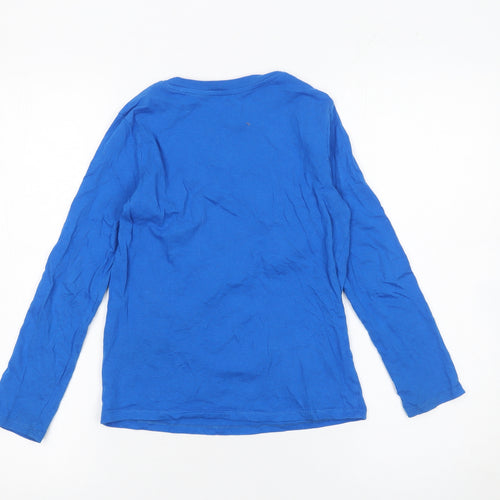 H&M Boys Blue Sonic the Hedgehog Long Sleeve T-Shirt 8-10 Years