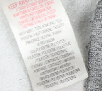 McKenzie Men's Grey Full Zip Hooded Sweatshirt Size S