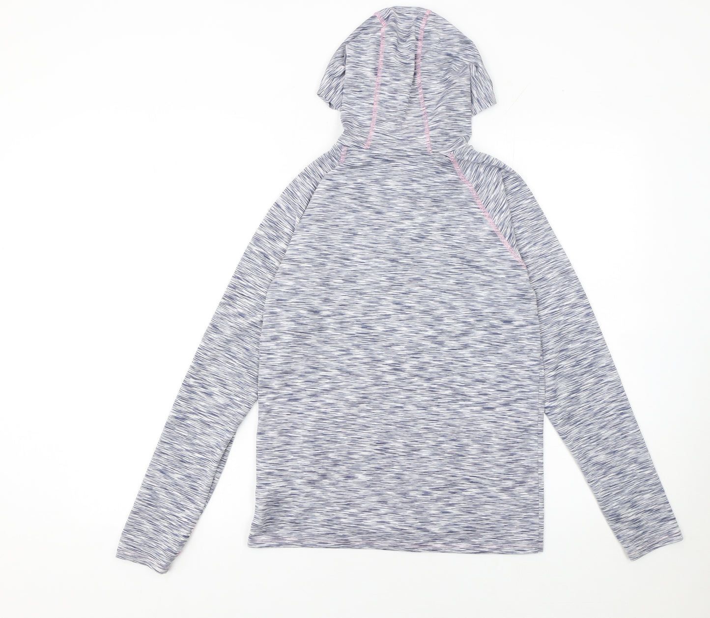 Young Dimensions Girls Grey Full Zip Active Hoodie 12-13 Years