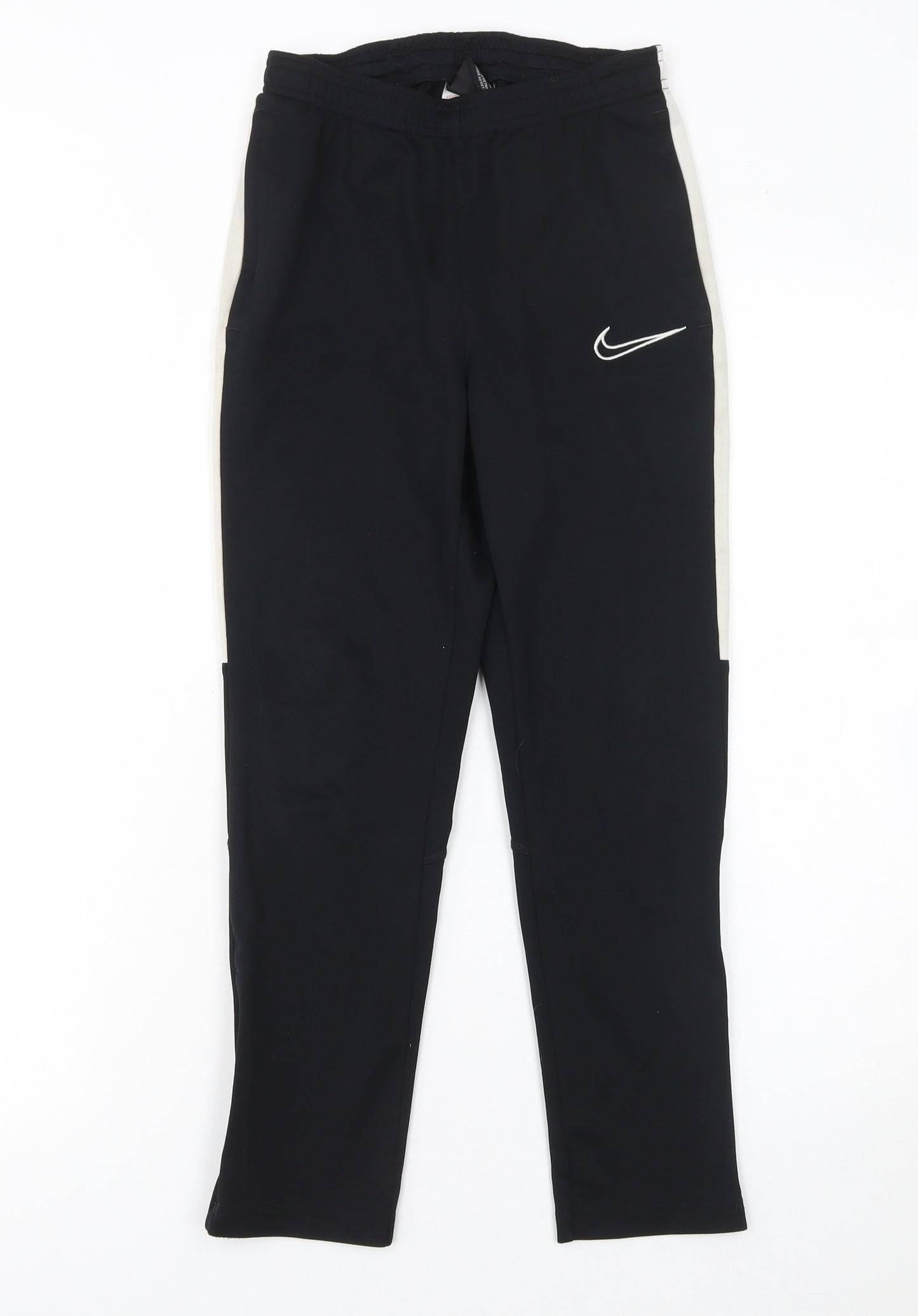 Nike Boys Black Dri-FIT Jogger Trousers M Moisture Wicking Sportswear