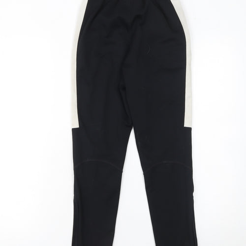 Nike Boys Black Dri-FIT Jogger Trousers M Moisture Wicking Sportswear