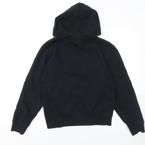 Jordan Men's Black Pullover Hoodie XS Fleece Graphic Logo Sweatshirt