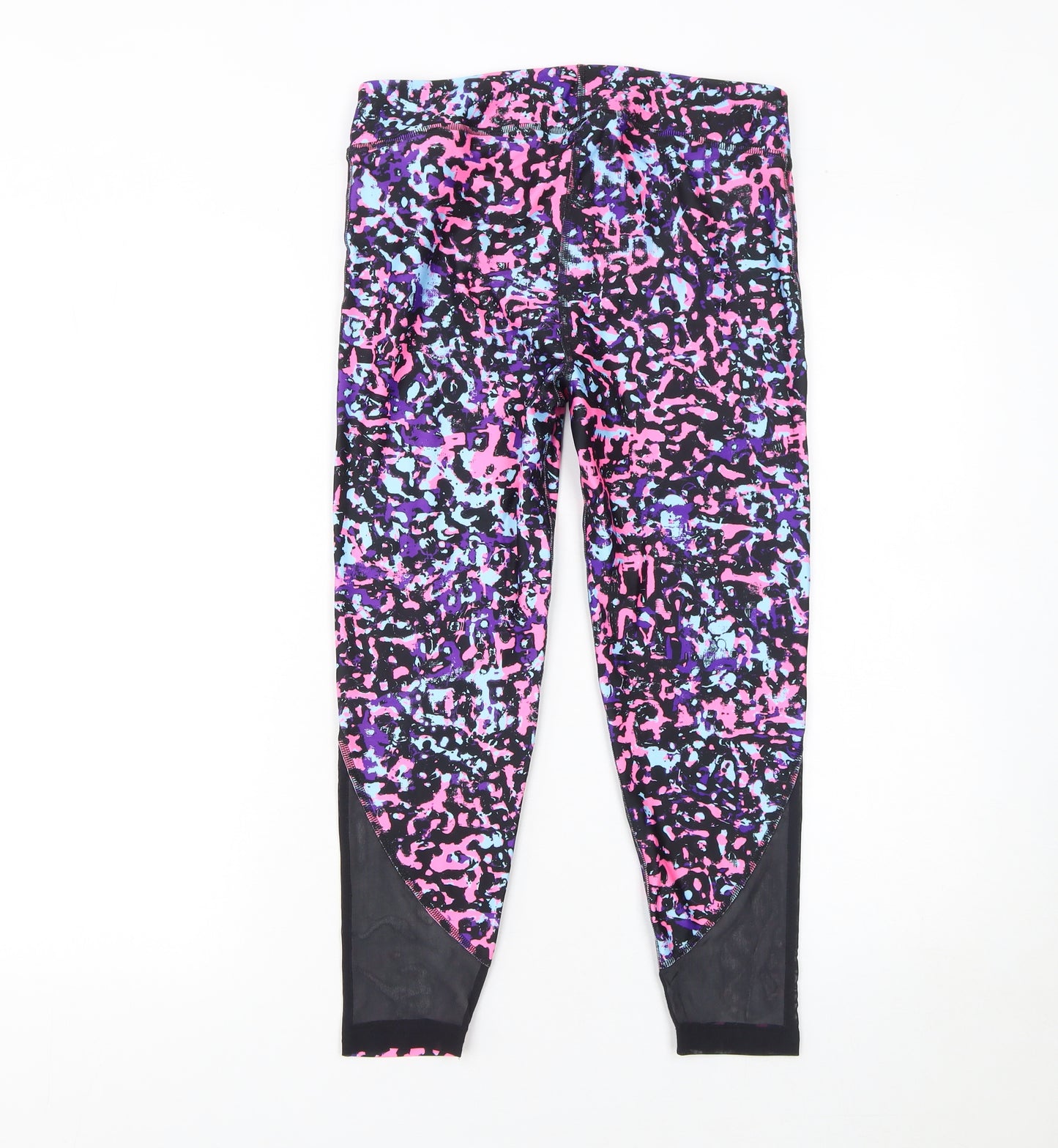 Under Armour Girls Multicoloured Ankle Leggings Size 146 Slim Fit Activewear