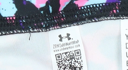 Under Armour Girls Multicoloured Ankle Leggings Size 146 Slim Fit Activewear
