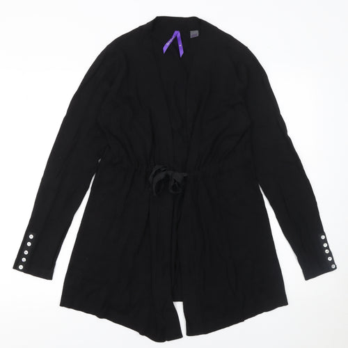 Séraphine Women’s Black Maternity Knit Cardigan M Viscose Blend