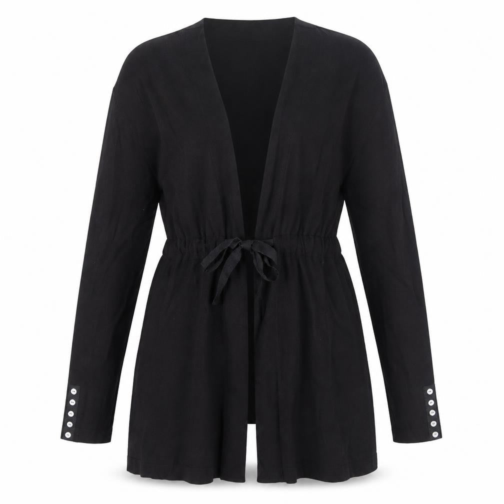 Séraphine Women’s Black Maternity Knit Cardigan M Viscose Blend