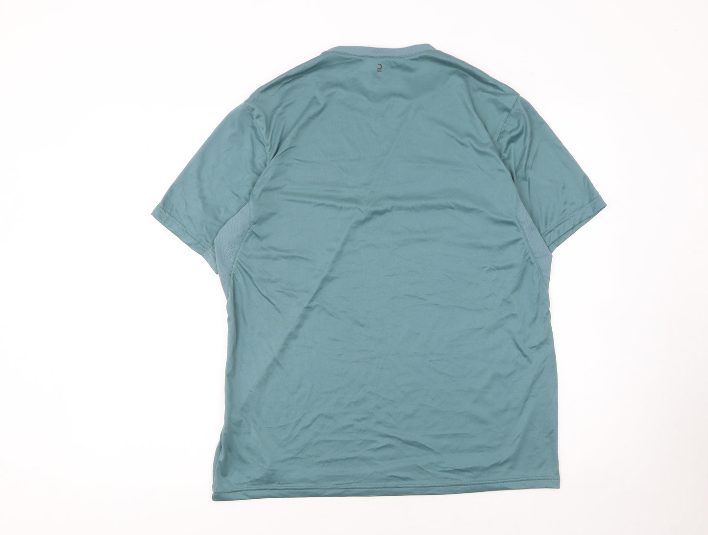 Quechua Men's Green Short Sleeve Lightweight Hiking T-Shirt Size L