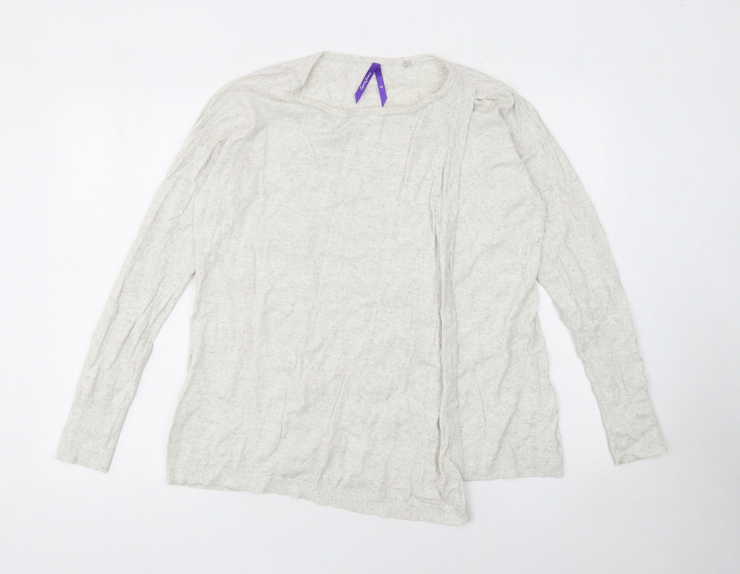 Seraphine Women’s Beige Maternity Cotton Jumper Size M