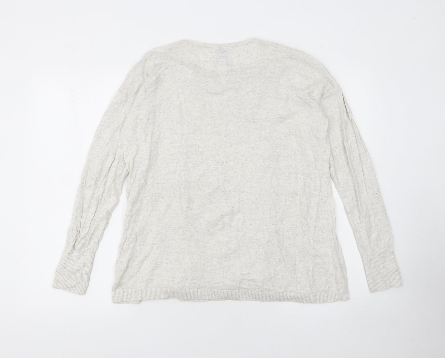 Seraphine Women’s Beige Maternity Cotton Jumper Size M