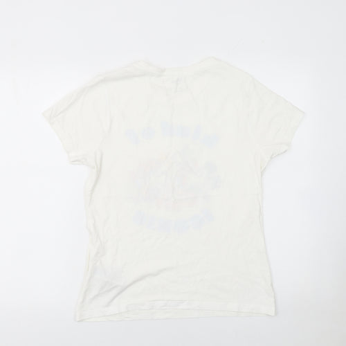 Disney Women’s White Mickey & Friends Graphic T-Shirt XS