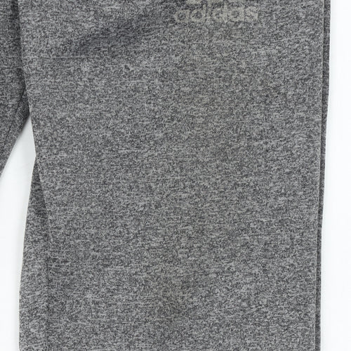 Adidas Boys Grey XL Jogger Sweatpants with Zip Pockets PSG Edition