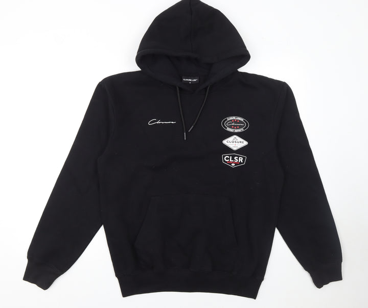 Closure LDN Men's Black Pullover Graphic Hoodie Size M