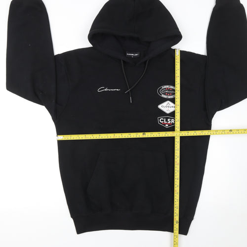 Closure LDN Men's Black Pullover Graphic Hoodie Size M