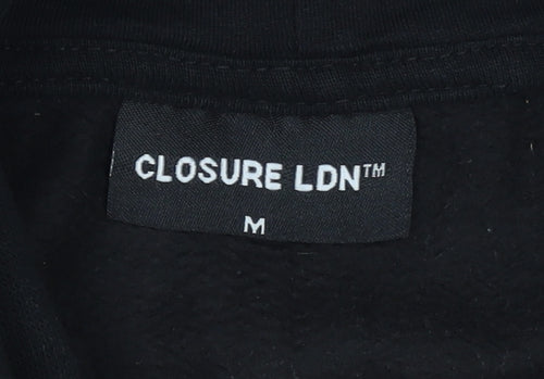 Closure LDN Men's Black Pullover Graphic Hoodie Size M
