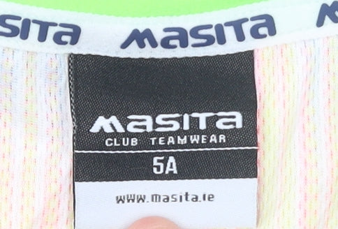 Masita Teens Multicoloured Football T-Shirt Jersey 5A Polyester