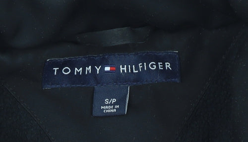 Tommy Hilfiger Men's Black Polyester Lined Winter Jacket Size S