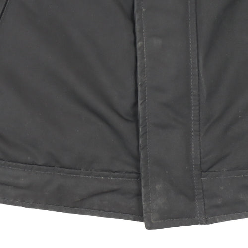 Tommy Hilfiger Men's Black Polyester Lined Winter Jacket Size S