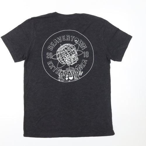 Bella+Canvas Women's Black Medium Beavertown Festival Graphic T-Shirt