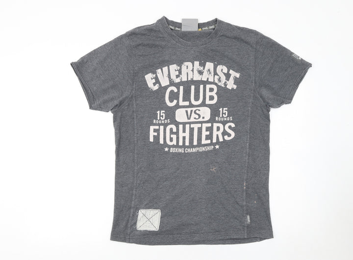 Everlast Men's Grey Boxing Club Graphic Short Sleeve T-Shirt Size S