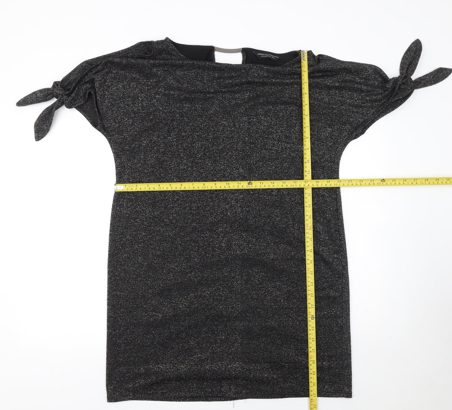 Dorothy Perkins Women's Black Size 14 Shift Party Dress