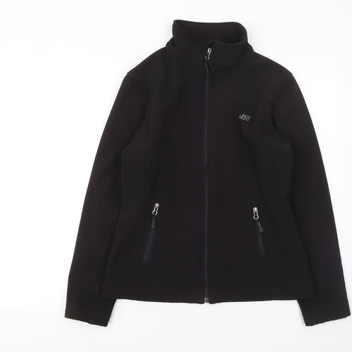 Minus Zero Women's Black Softshell Activewear Jacket Size S