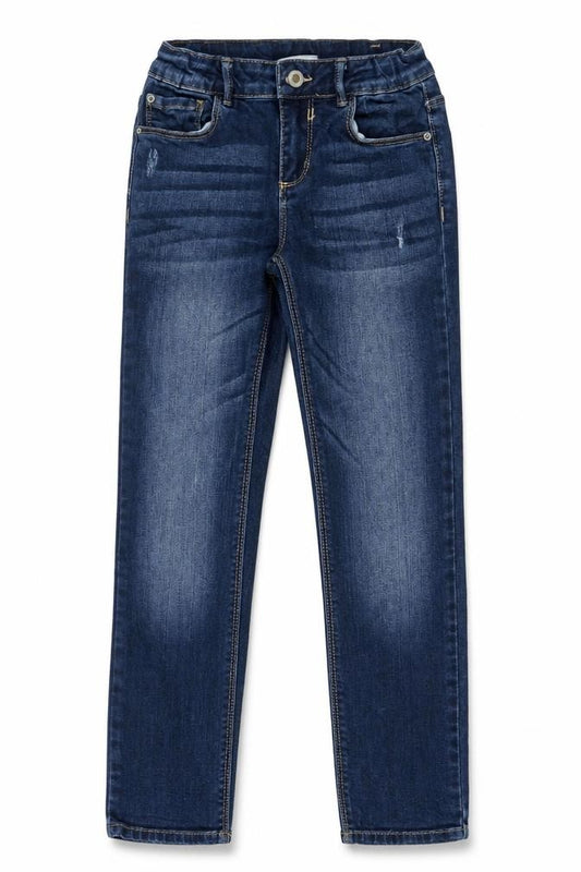 Zara Girls Blue Skinny Jeans 8 Years Cotton Stretch Denim Casual